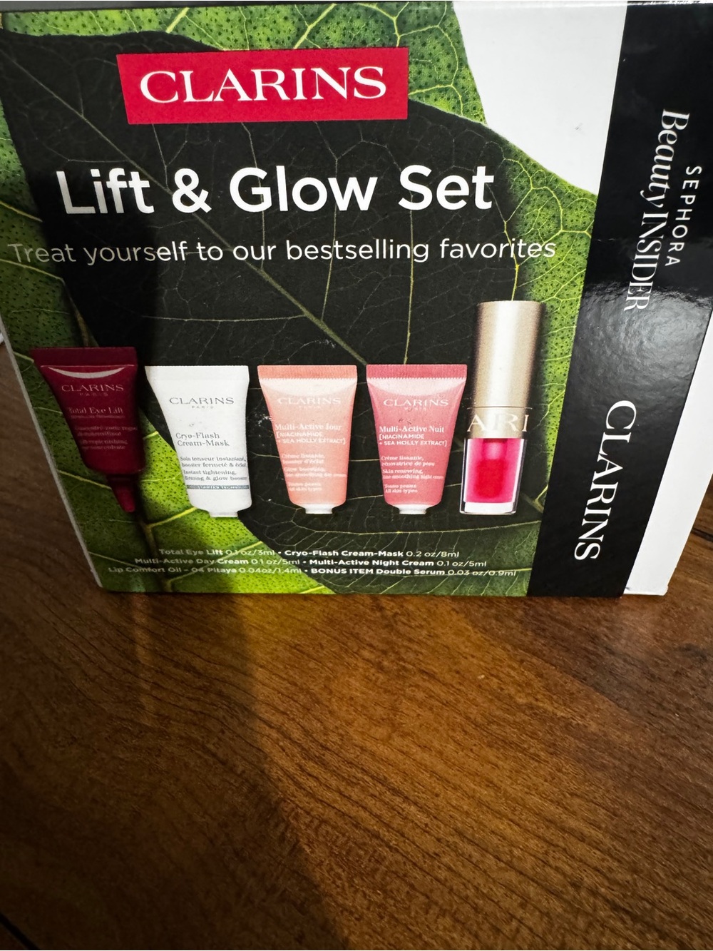 (1) Clarins Lift & Glow Set - 5 Bestsellers Kit! - Picture 2 of 3